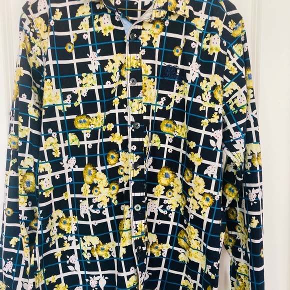 Awesome Floral Burberry of London Men’s Shirt - Picture 2 of 8